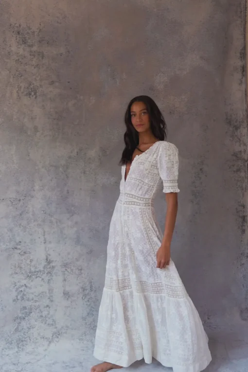 Women LoveShackFancy Minka Maxi Dress
