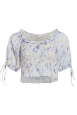 Women LoveShackFancy Molly Puff Sleeve Top