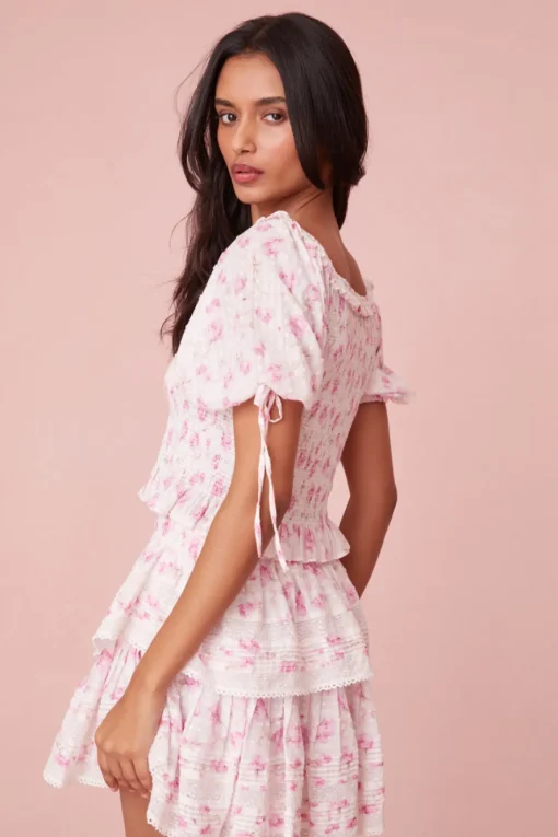 Women LoveShackFancy Molly Puff Sleeve Top