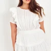 LoveShackFancy Natasha Heritage Mini Dress