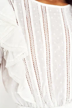 LoveShackFancy Natasha Heritage Mini Dress
