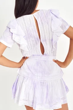 LoveShackFancy Natasha Heritage Mini Dress