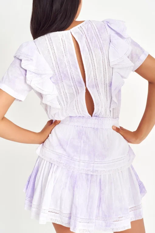 LoveShackFancy Natasha Heritage Mini Dress