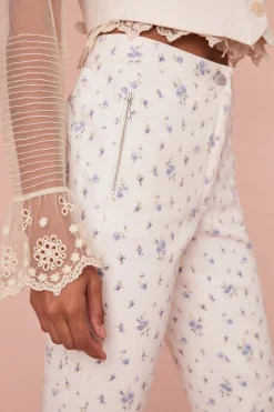 Women LoveShackFancy Noyer Printed Jeans