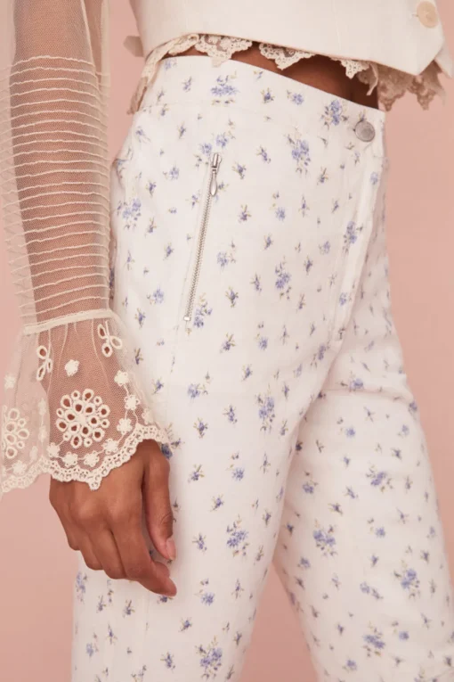 Women LoveShackFancy Noyer Printed Jeans