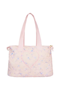 LoveShackFancy Oran Quilted Weekender Tote