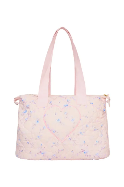 LoveShackFancy Oran Quilted Weekender Tote