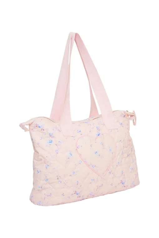 LoveShackFancy Oran Quilted Weekender Tote