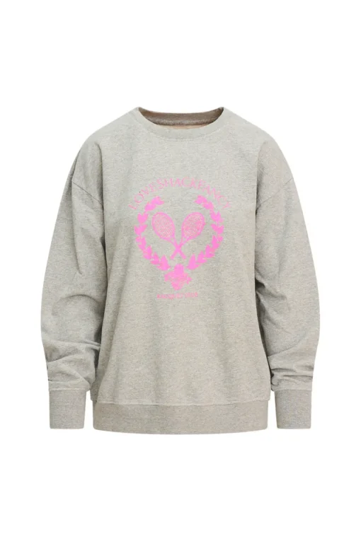 Women LoveShackFancy Palo Racquet Club Fleece Pullover