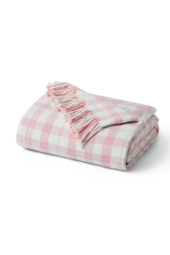 LoveShackFancy Queen Plaid Throw Blanket
