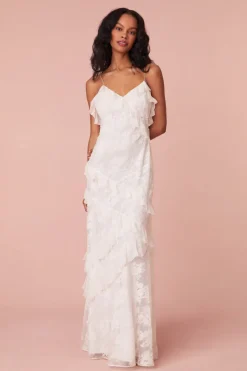 Women LoveShackFancy Rialto Lace Maxi Dress