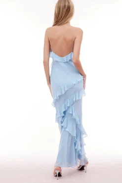 Women LoveShackFancy Rialto Silk Maxi Dress