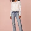 Women LoveShackFancy Richard Sheer Lace Jacket