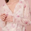 Women LoveShackFancy Rizzo Chiffon Floral Top