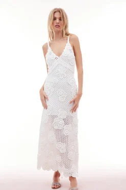 Women LoveShackFancy Rohesia Crochet Dress