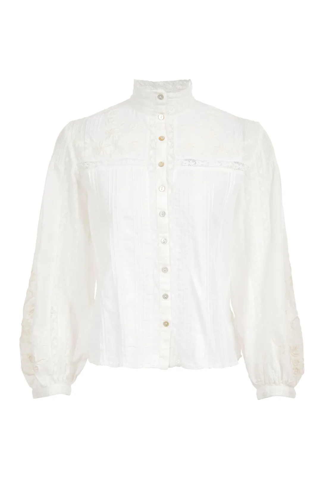 Women LoveShackFancy Ronda Cotton Top