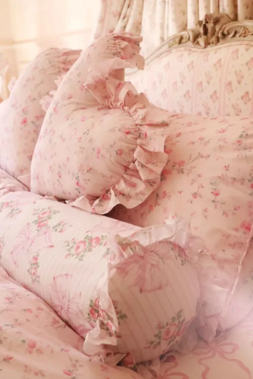 LoveShackFancy Ruffle Bolster Pillow