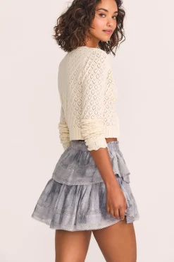 LoveShackFancy Ruffle Mini Skirt