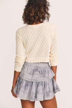 LoveShackFancy Ruffle Mini Skirt