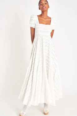Women LoveShackFancy Ryan Catalina Lace Maxi Dress