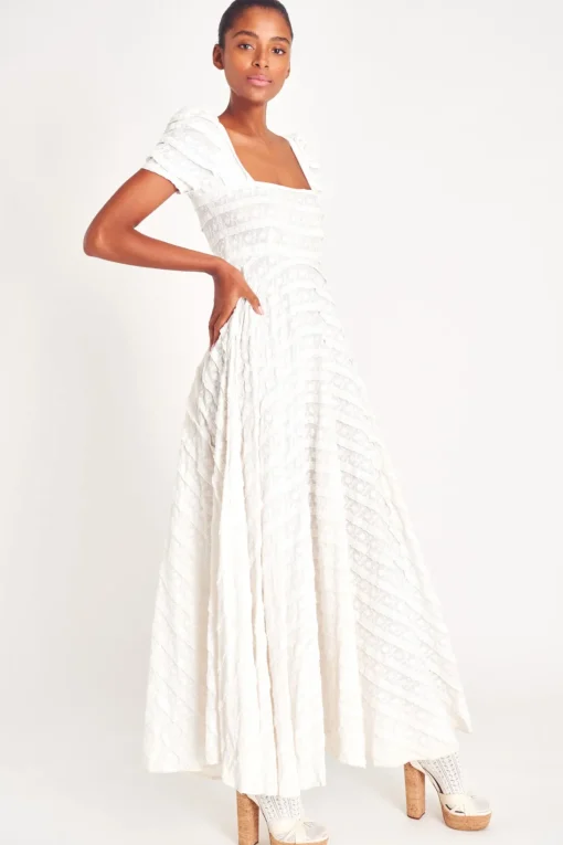 Women LoveShackFancy Ryan Catalina Lace Maxi Dress