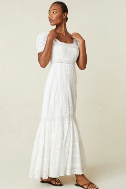 Women LoveShackFancy Ryan Victorian Maxi Dress