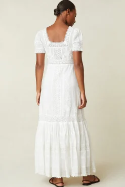 Women LoveShackFancy Ryan Victorian Maxi Dress