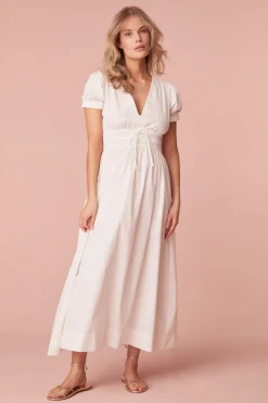 Women LoveShackFancy Sabela Cotton Midi Dress