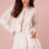 Women LoveShackFancy Sanra Embroidered Blouse