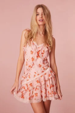 Women LoveShackFancy Serima Mini Floral Dress