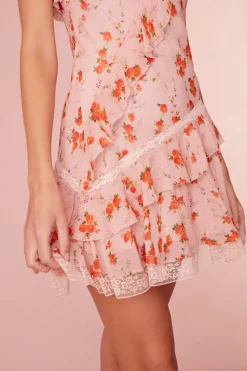 Women LoveShackFancy Serima Mini Floral Dress