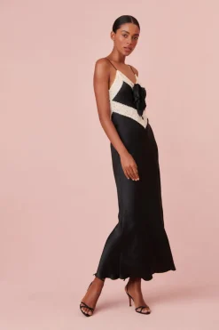 Women LoveShackFancy Serita Slip Dress