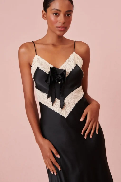 Women LoveShackFancy Serita Slip Dress