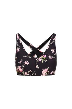 Women LoveShackFancy Solange Floral Sports Bra