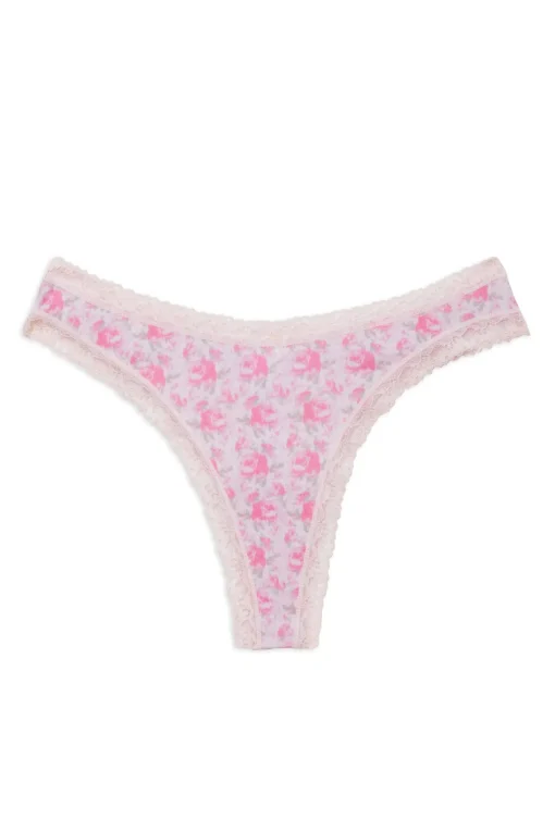 Women LoveShackFancy 4 Pack Thong Box