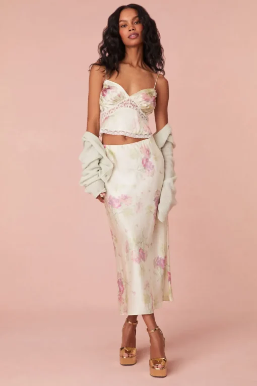 Women LoveShackFancy Spritely Floral Lace Cami