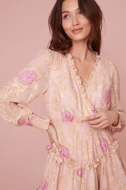 Women LoveShackFancy Spruce Ruffle Mini Dress