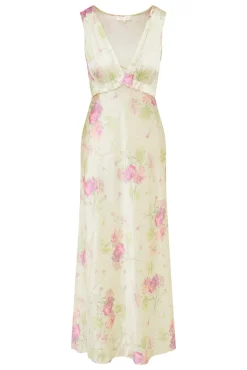 Women LoveShackFancy Suniva Silk Charmeuse Slip Dress