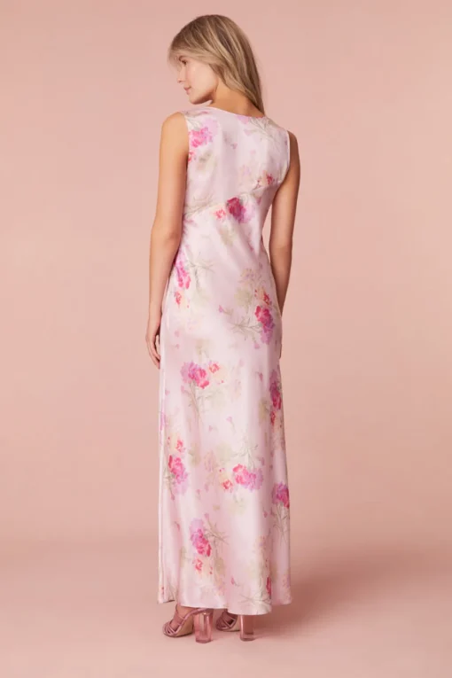 Women LoveShackFancy Suniva Silk Charmeuse Slip Dress