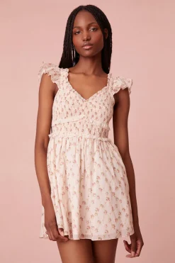 Women LoveShackFancy Sunshine Mini Cotton Dress