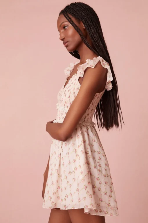 Women LoveShackFancy Sunshine Mini Cotton Dress