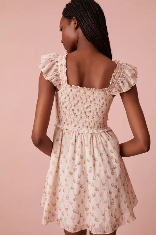 Women LoveShackFancy Sunshine Mini Cotton Dress