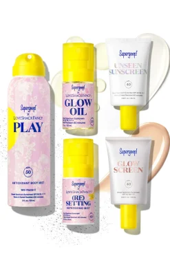 Women LoveShackFancy Supergoop! X Love To Glow SPF Kit