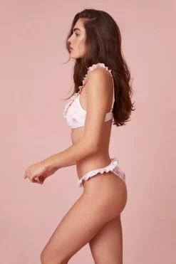 Women LoveShackFancy Tacy Floral Bikini