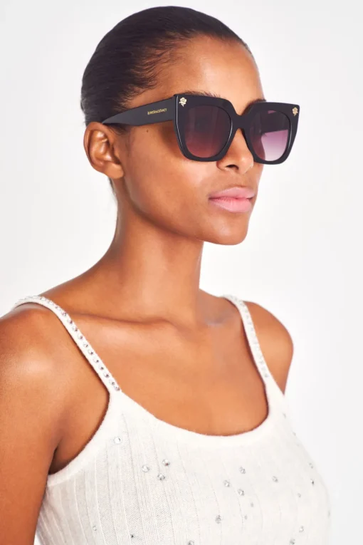 LoveShackFancy Triana Square Sunglasses