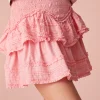 Women LoveShackFancy Tribeca Cotton Mini Skirt