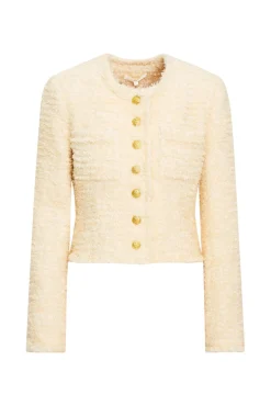 Women LoveShackFancy Vermont Tweed Cropped Jacket